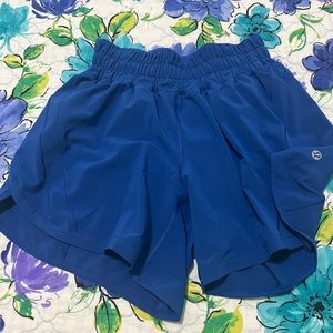 EUC Track That Mid-Rise Lined Short 5” Regatta Blue